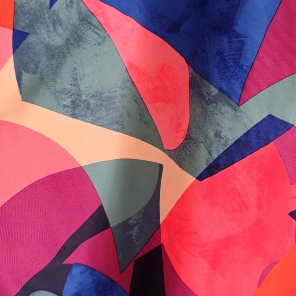 Old Navy Pink Geometric High-Waisted PowerSoft 7/8 Leggings Size 2X - Picture 8 of 8